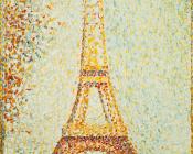 乔治 修拉 : The Eiffel Tower